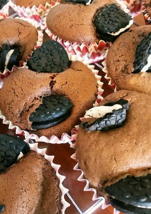 ガナッシュ入りチョコレートマフィン♥-レシピのメイン写真