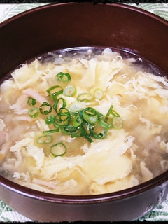 〝Minaさん家のフワフワたまごスープ〟-レシピのメイン写真