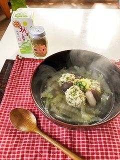 さわやか柚子胡椒の獅子頭スープ-レシピのメイン写真