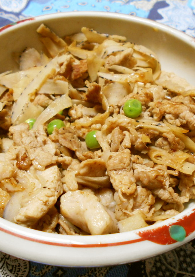 豚肉とれんこんの簡単炒め-レシピのメイン写真