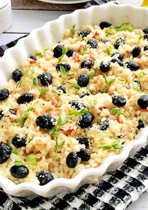 レンジで作る黒豆ともち麦のリゾット-レシピのメイン写真