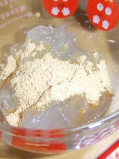 簡単★片栗粉でわらびもち-レシピのメイン写真