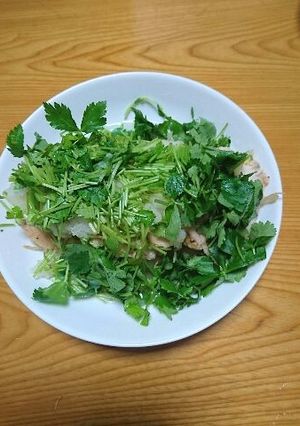 鶏むね肉ハムの大根おろし添え-レシピのメイン写真