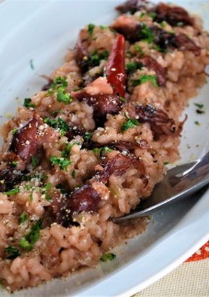 ホタルイカのリゾット-レシピのメイン写真