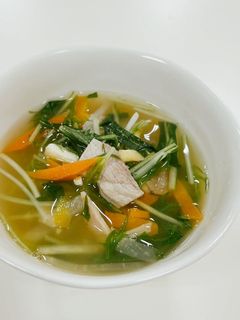 ぶた肉のはりはりじる★神戸市学校給食-レシピのメイン写真