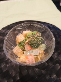 卵焼きをごまマヨサラダにアレンジ!-レシピのメイン写真