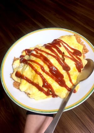 簡単男のオムライス-レシピのメイン写真