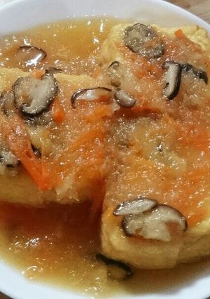 絹あげのみぞれあんかけ-レシピのメイン写真