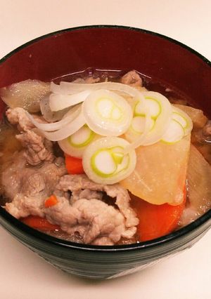 簡単♪野菜の水煮を使ってクイック豚汁☆-レシピのメイン写真
