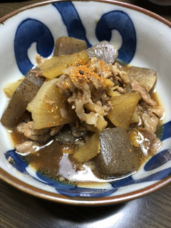豚こんにゃく煮-レシピのメイン写真
