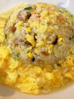 サッポロ一番スープでお手軽あんかけ炒飯♪-レシピのメイン写真