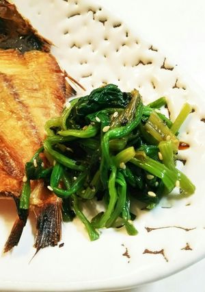 ほうれん草の胡麻あえ-レシピのメイン写真