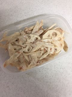 ごぼうとれんこんのマヨわさびサラダ-レシピのメイン写真