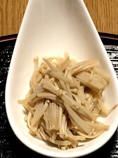 榎と長ネギの醤油和え-レシピのメイン写真