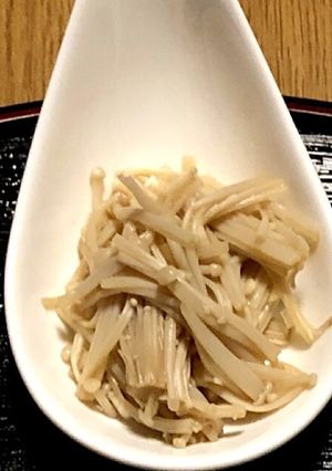 榎と長ネギの醤油和え-レシピのメイン写真
