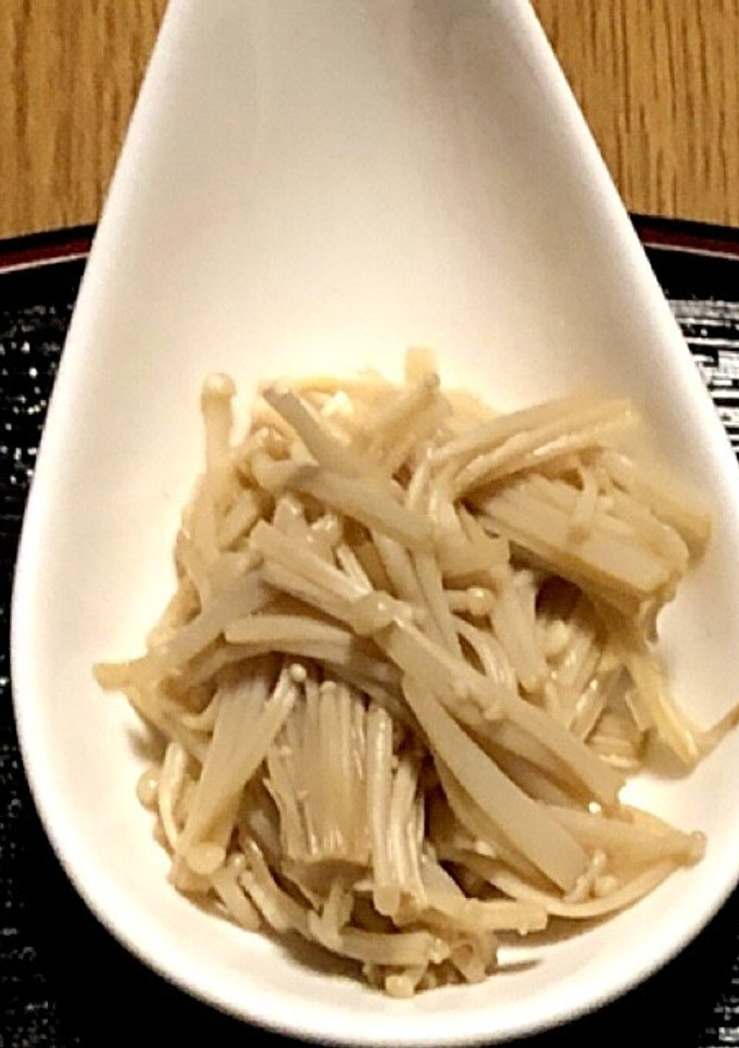 榎と長ネギの醤油和え-レシピのメイン写真