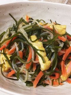 簡単☆切り昆布と油揚げの煮炒め-レシピのメイン写真