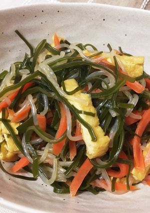 簡単☆切り昆布と油揚げの煮炒め-レシピのメイン写真