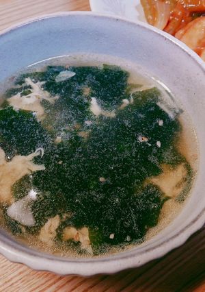 お手軽ワカメスープ#お手軽スープシリーズ-レシピのメイン写真