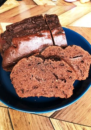 HMでチョコバナナパウンドケーキ-レシピのメイン写真