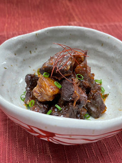 エゾ鹿の赤ワイン味噌煮-レシピのメイン写真