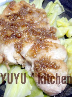 鶏肉のゴマゴマ生姜照り焼き-レシピのメイン写真