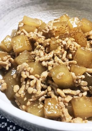 大根のそぼろ煮-レシピのメイン写真