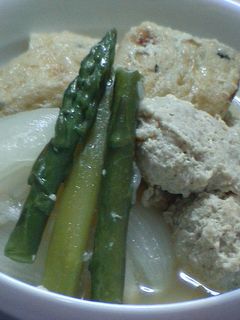 アスパラとがんものあっさり煮☆-レシピのメイン写真