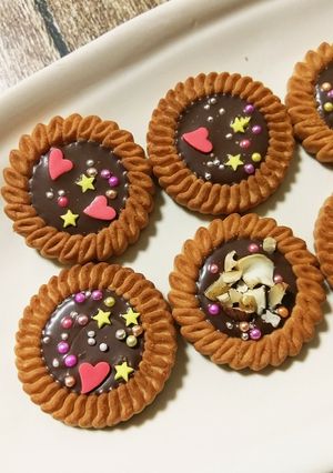 バレンタイン当日でも!簡単チョコクッキー-レシピのメイン写真