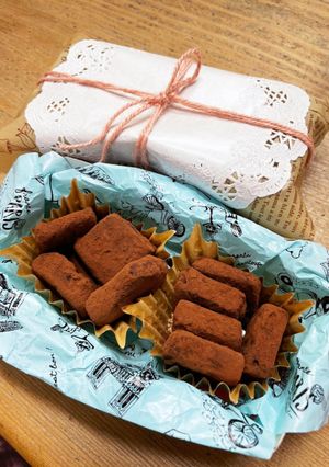 簡単！口どけなめらか 生チョコ キルシュ-レシピのメイン写真