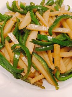 じゃがいもとピーマンの中華炒め-レシピのメイン写真