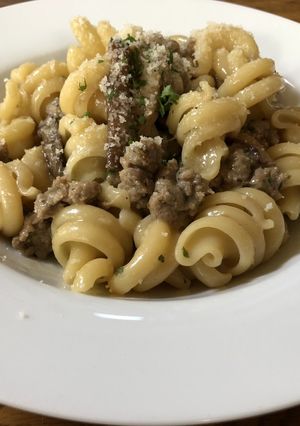 サルシッチャとポルチーニのパスタ-レシピのメイン写真