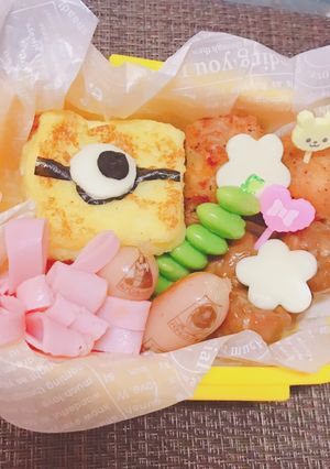 キャラ弁(ミニオン)-レシピのメイン写真