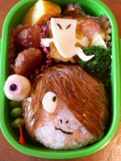 ゲゲゲの鬼太郎弁当(キャラ弁)-レシピのメイン写真