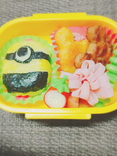 キャラ弁(ミニオン)ご飯-レシピのメイン写真