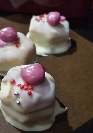 パイの実と麦チョコでミニショートケーキ-レシピのメイン写真