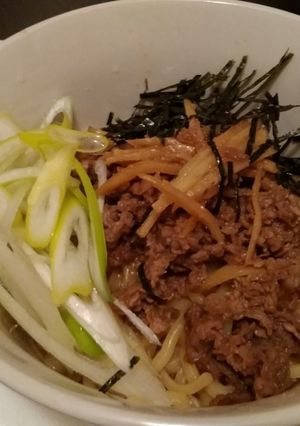 簡単なのに満足まぜそば♪(油そば)-レシピのメイン写真