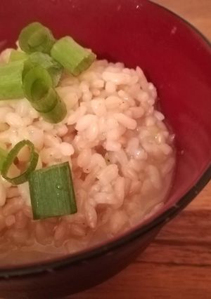 ラーメンの残り汁で簡単雑炊-レシピのメイン写真