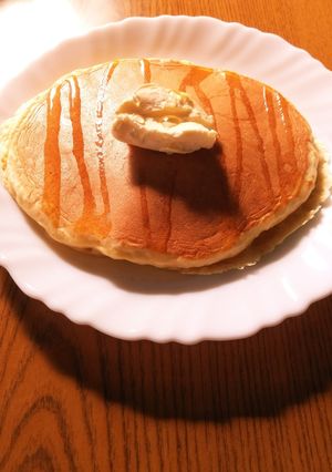 ☆ふんわりホットケーキ☆基本の焼き方♪-レシピのメイン写真