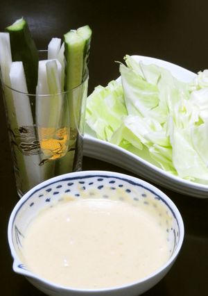 野菜が美味しい☆白みそマヨの辛子ディップ-レシピのメイン写真