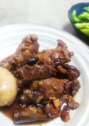 お得な手羽で！ポン酢で簡単甘辛煮-レシピのメイン写真