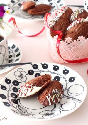 簡単♡混ぜて焼くだけ♡チョコマドレーヌ-レシピのメイン写真