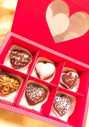 簡単♡本命ボンボンショコラ☆転写モールド-レシピのメイン写真