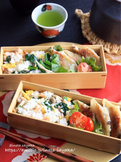 好き嫌い克服!鮭の混ぜご飯弁当-レシピのメイン写真