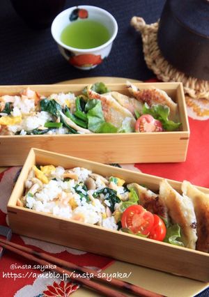 好き嫌い克服！鮭の混ぜご飯弁当-レシピのメイン写真
