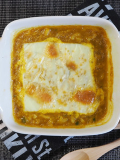 残ったスープで焼きカレーリゾット-レシピのメイン写真