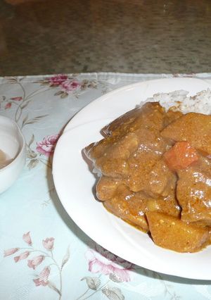 ハワイ風？パイナップル入りのカレー-レシピのメイン写真