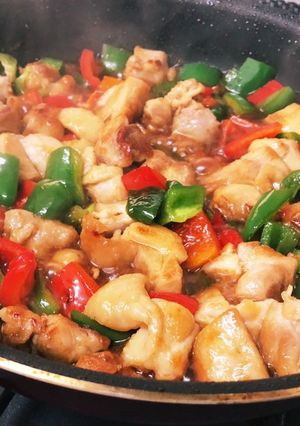 鶏もも肉の甘酢炒め-レシピのメイン写真
