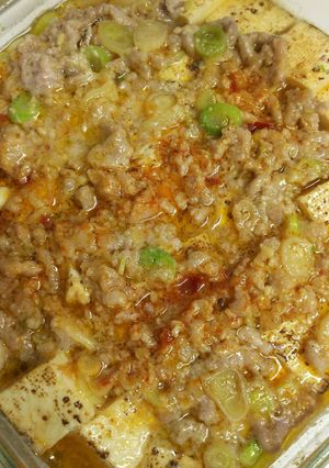 レンチン☆簡単肉とうふ-レシピのメイン写真