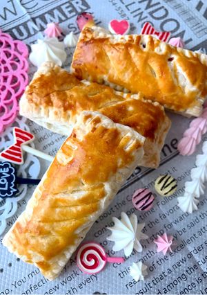 冷凍パイシートで簡単チョコパイ♡-レシピのメイン写真